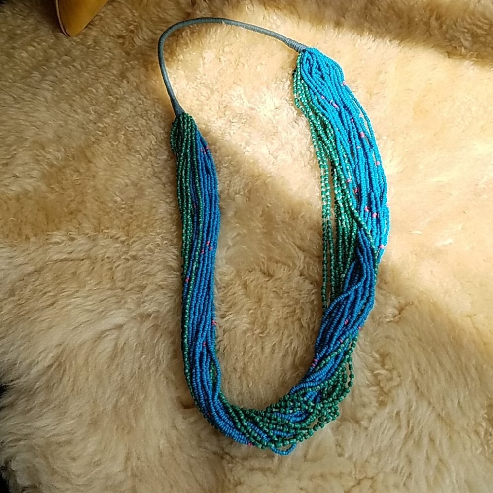 Anthropologie necklace, turquoise